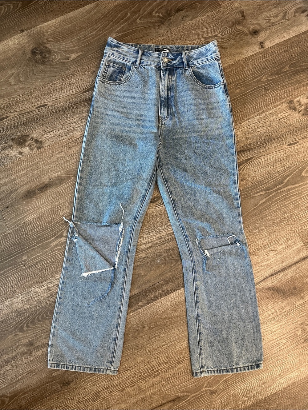 Light Blue Distressed Women’s Jeans